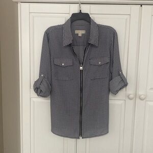 Michael Michael Kors Zip Up Top XL